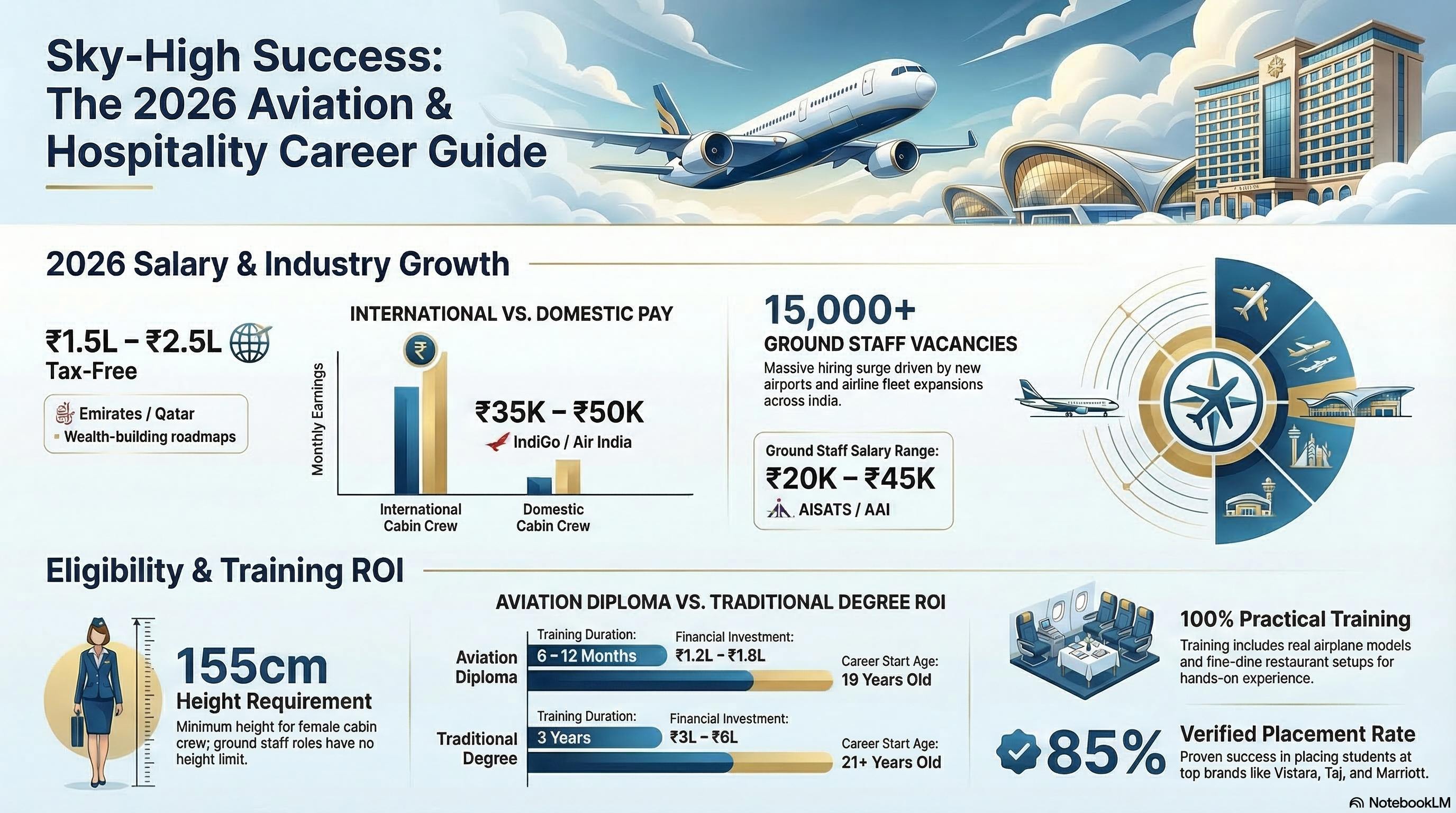 Ground Staff Vacancy Notification 2025-2026: Latest Airport Jobs, Airlines & How to Apply - Ground Staff career guide from Wings Institute Vadodara Gujarat